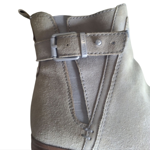 Lucca Lane Meyna Taupe Suede Ankle Boots – Size 7 - Picture 12 of 15